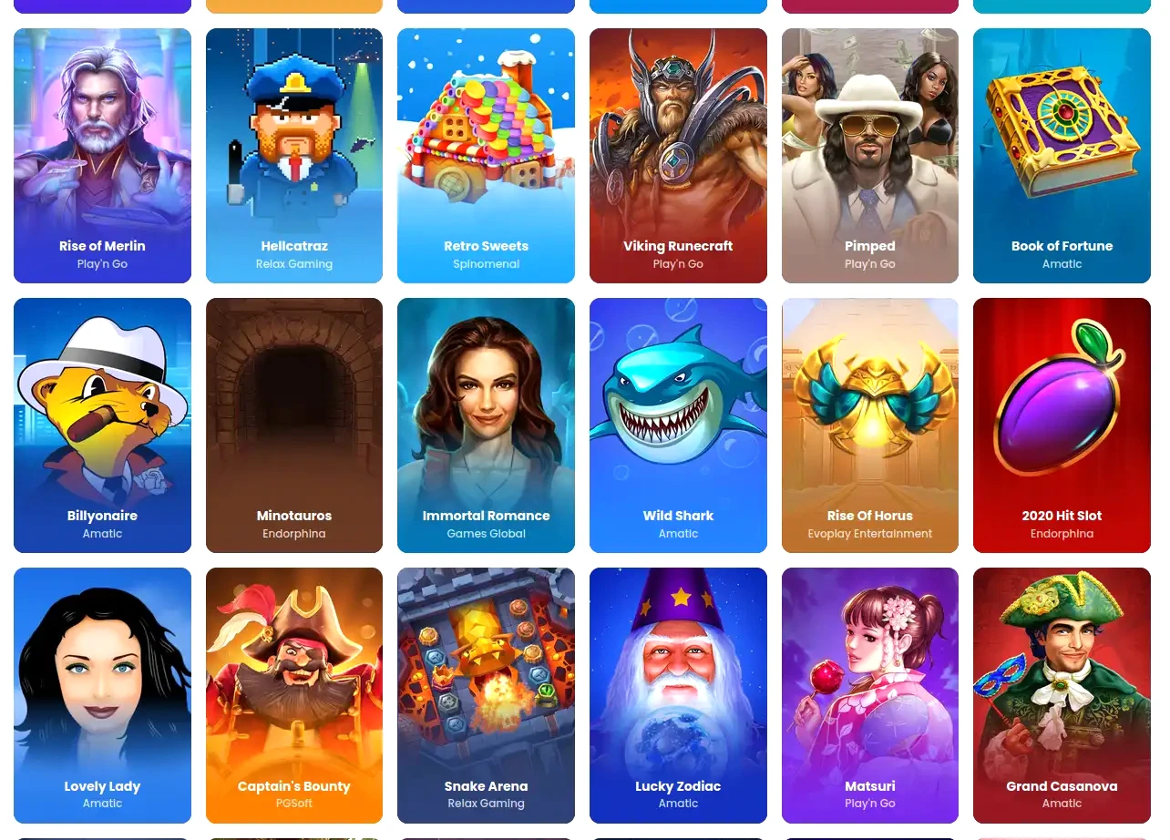 Allyspin Casino App auf Smartphone-Display mit Spielauswahl